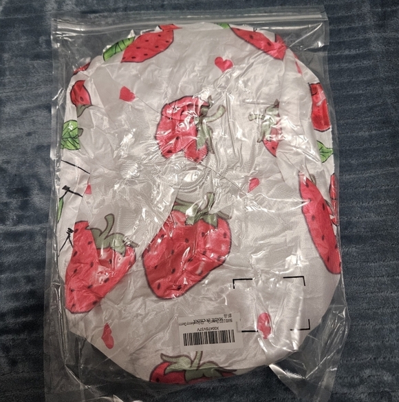 Other - Strawberry/cherry 2 Pack Shower Caps!